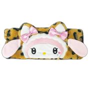 洗顔 サンリオ ヘアバンド ヒョウ柄 マイメロディ ブラウン【小ロット販売】