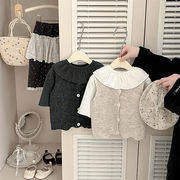 2026春※ニットベスト 重ね着用 お出かけ用 女の子