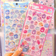 予約販売 手帳素材 手帳DIY  手帳シール ステッカー 3Dシール 装飾シール 精美 ク リスタルの質感