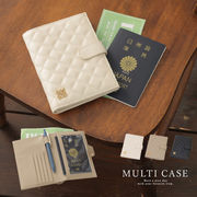 パスポートケース 母子手帳 パスポート 旅行 航空券 キルト キルティング カード チケット 保管 海外 通帳