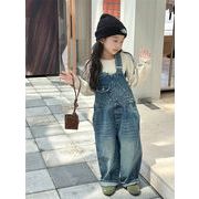 2026  春新品 ★ 韓国風子供服★ サロペット 90-150cm