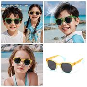 2026新作 折りたたみキッズ偏光サングラス アウトドア  8色