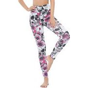 2026春秋新作 ボトムス 女 レディース プリント スキニー レギンス 九分丈パンツ