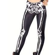 2026春秋新作 ボトムス 女 レディース プリント スキニー レギンス 九分丈パンツ