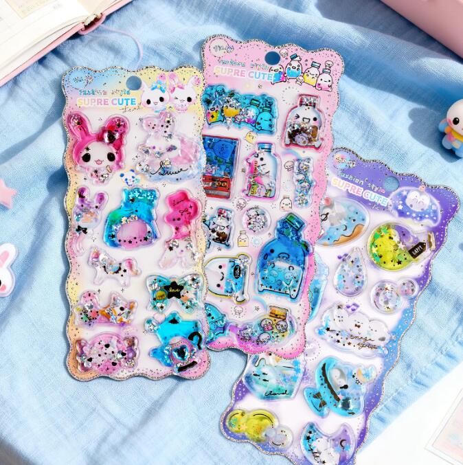 人気新品 　創意  DIY手作り   水シール　装飾シール　ステッカー 　粘着シール   3D