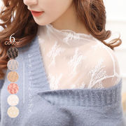 【日本倉庫即納】 レース チュール トップス レディース