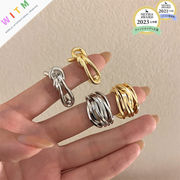 デザイン 指輪 リボン指輪 リング 多層リング アクセサリー レディースファッション
