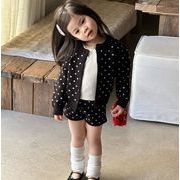 【2点セット】2026春夏新作★韓国風子供服★ベビー服 ★キッズ服★コート +ショットパンツ 90-140