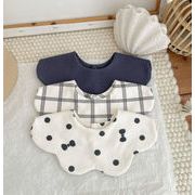 INS人气 ベビー綿よだれかけ  ベビー唾液ナプキン  おしゃれ キッズ よだれかけ 防水 可愛い ベビー向け