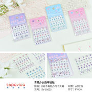 diy 手作り オタ活 顔飾り 推し活 自作グッズ 3Dシール 立体ステッカー アクリル ラインストーン