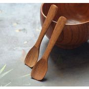 防カビ 耐高温  新品    木製匙  家庭用 食器 レストラン匙  スプーン