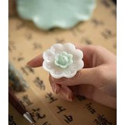 透け感のある蓮花デザイン 日常使いのしつらい香炉 茶席・書斎向け