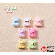 新作 デコパーツ樹脂 DIY素材 貼り付けパーツ デコ素材 バッグ手芸材料 アクセサリーパーツ