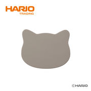 『HARIO』にゃんマット PTS-NYM-GR　（ハリオ）