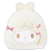 サンリオ ヘアキャップ ホワイト 立体耳 リボン付き マイメロディ【小ロット販売】