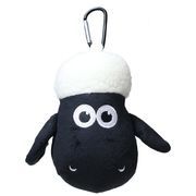 【ポーチ】ひつじのショーン カラビナ付きぬいぐるみファスナーマスコット