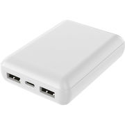 HIDISC Ｔｙｐｅ－Ｃ入出力対応モバイルバッテリー１００００ｍＡｈ ホワイト HD4-MBTC10000WH