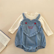 2026春※【在庫限り】デニム 2点セット ベビースカート 女の子