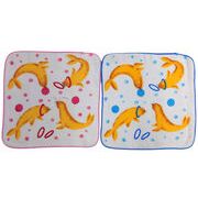 20cmパイル地プリントタオルハンカチ_【アザラシ】日本製