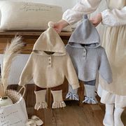 2026春秋子供服 可愛い パーカー&パンツ 2点セット 韓国風 ベビー服 ガールズ服 キッズ服[73~110cm]
