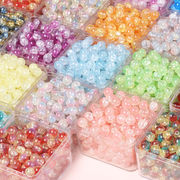 クラック入り ガラスビーズ 丸玉 10mm トンボ玉 グラスビーズ アクセサリーパーツ ハンドメイド 和風