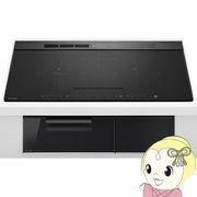 IHクッキングヒーター 三菱電機 CROSS+TOPシリーズ CS-A207-B マットブラック/3口IH/鉄・ステンレス対・