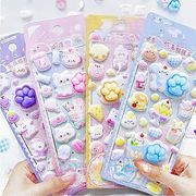 2026新作 3Dシール DIY用   立体シール 手帳用シール   ボンボンシール