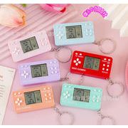 2026新作 雑貨 キーホルダー  ストラップ バッグチャーム おもちゃ ミニゲーム機 マカロン 12色展開
