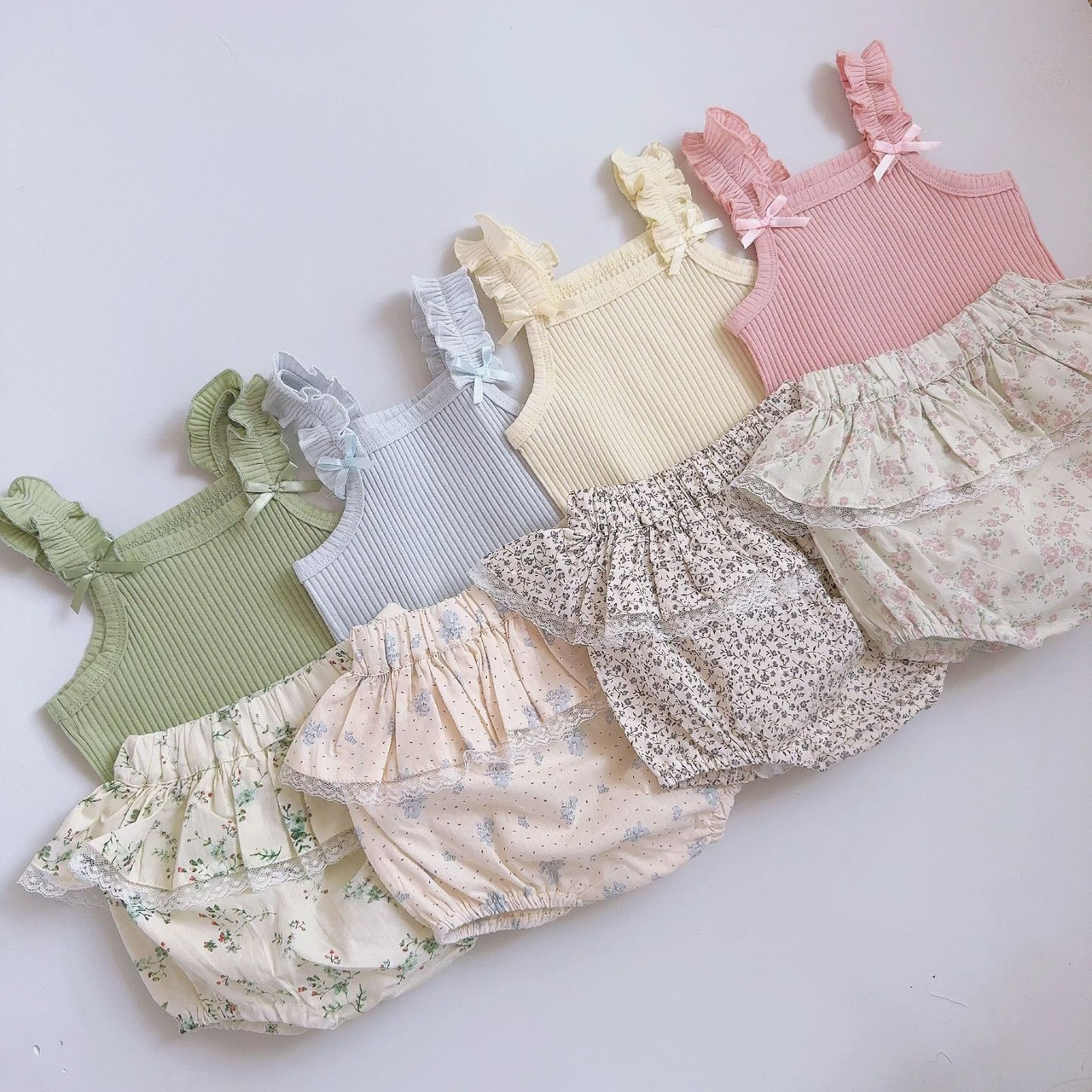 新作キッズシャツ タンクトップ 子供パンツ 女の子ベスト 大人気韓国風LF