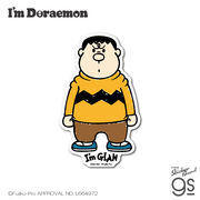 I'm Doraemon ダイカットステッカー ジャイアン01 ドラえもん スーツケース キャラクター グッズ DORA009
