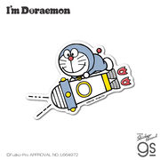 I'm Doraemon ダイカットステッカー ライト型ロケット ドラえもん スマホ キャラクター グッズ DORA020
