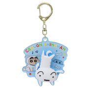 【キーホルダー】クレヨンしんちゃん くるるんキーホルダー シロ