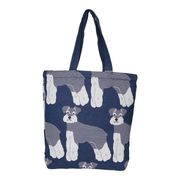 【トートバッグ】ouaf ouaf＆miaou marche トートバッグ ミニシュナ いぬ