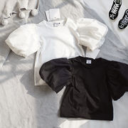 2026夏※KRT☆バルーンTシャツワンピース スウィートクール ニットトップス 女の子