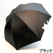 【晴雨兼用】【長傘】UVカット&遮光率99.99％以上！UPF50+・傘と猫柄晴雨兼用手開き傘