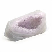 ≪特価品/国内在庫≫アメジスト共生瑪瑙/ポイント/約85x42x26mm