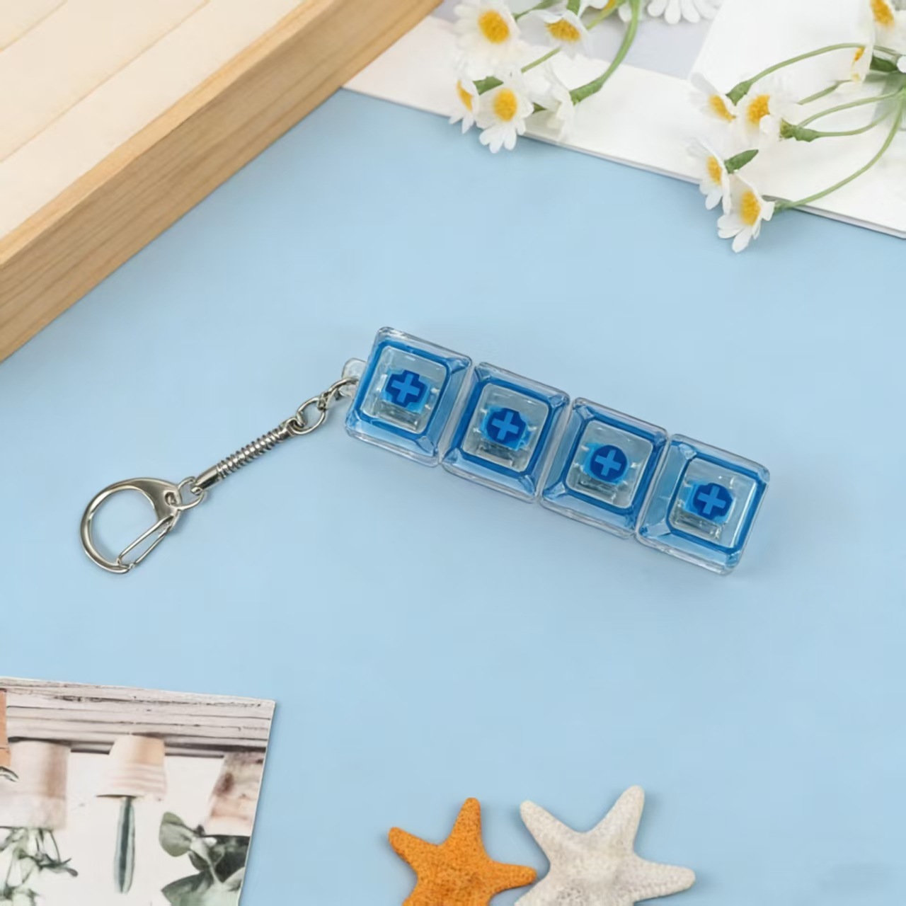 新入荷☆ファション小物 バッグチャーム 光るキーボードストラップ☆9 