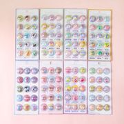 3D 立体アクリルシール キッズ・ガールズ用デコレーションステッカー 手帳用 貼り付け