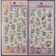 粘着シール　包装資材　ステッカー　DIY用パーツ　裏面日本語表記