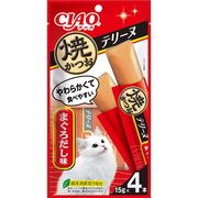 [いなばペットフード] CIAO 焼かつおテリーヌ まぐろだし味 15g×4本