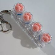 ins人気キーホルダー減圧おもちゃ PVC キーリング ストレス解消触感いい ハンドメイド雑貨LF