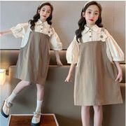 子供服　キッズ女の子　スカート　夏服　オーバーオール　シンプル