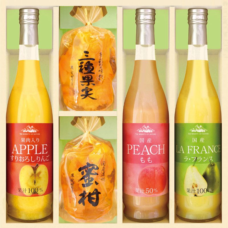 美食ファクトリー 果実のゼリー・フルーツ飲料セット JUK-45S