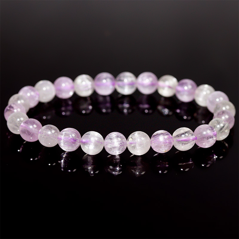 約7mm キャッツアイクンツァイト スポジュメン Kunzite ブレスレット