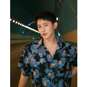 メンズ トップス シャツ  半袖 アロハシャツ カジュアルシャツ