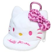 【ポーチ】ハローキティ 帽子型ポーチ ヒョウ柄 ピンク