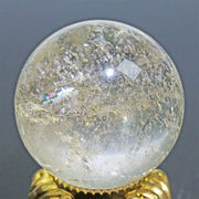 約36mm シトリン スフィア Citrine 丸玉  黄水晶 置物 風水