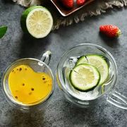 ハート型 高ホウケイ酸二重壁コーヒーカップ 150ml/250ml  耐熱断熱 結露な
