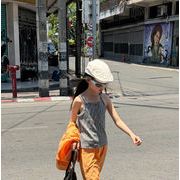 2026夏新作 夏服 韓国風子供服 キッズ服 ベビー服  女の子 トップス キャミソール ベスト 100~140CM 4色