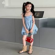 2026夏新作 子供服 　キッズ　女の子　夏コーデ　トップス　デニムショートパンツ　120～170cm